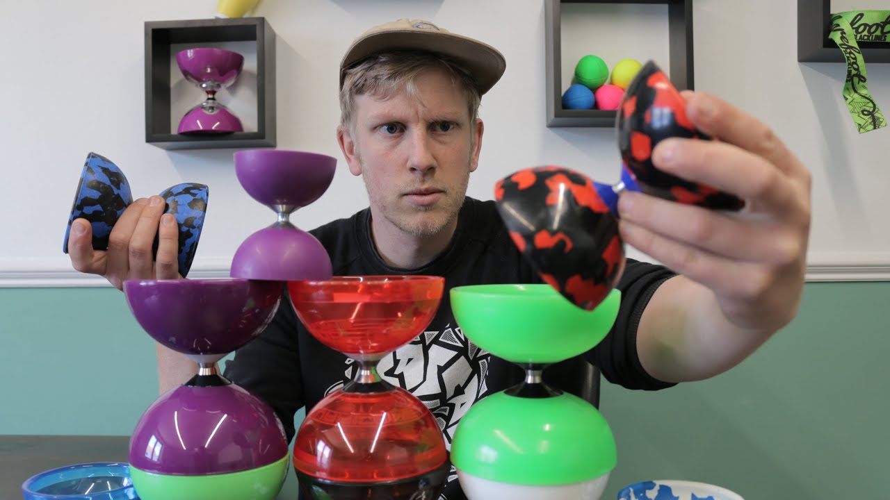 1 & 3 Bearing Diabolos Together